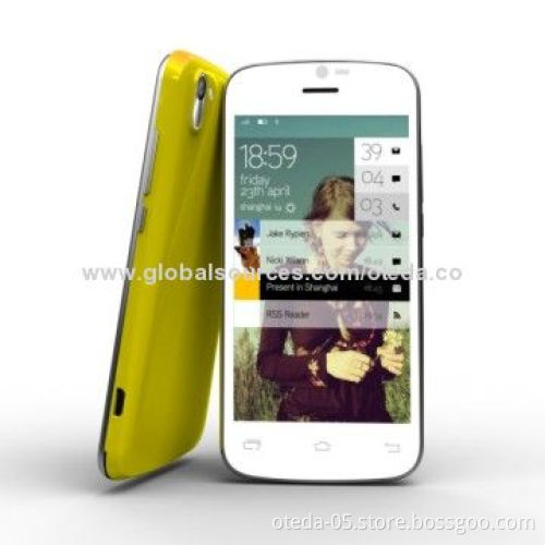 4.0-inch Smartphones, MTK6572W Dual-core 1GHz Processor/Capacitance Screen/Wi-Fi AP/3G/WCDMA + GSMNew